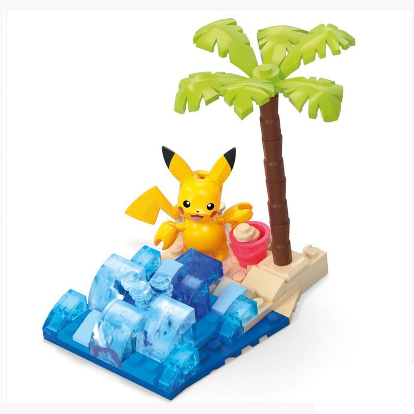 MEGA Pokemon Pikachu's Beach Splash Building Set