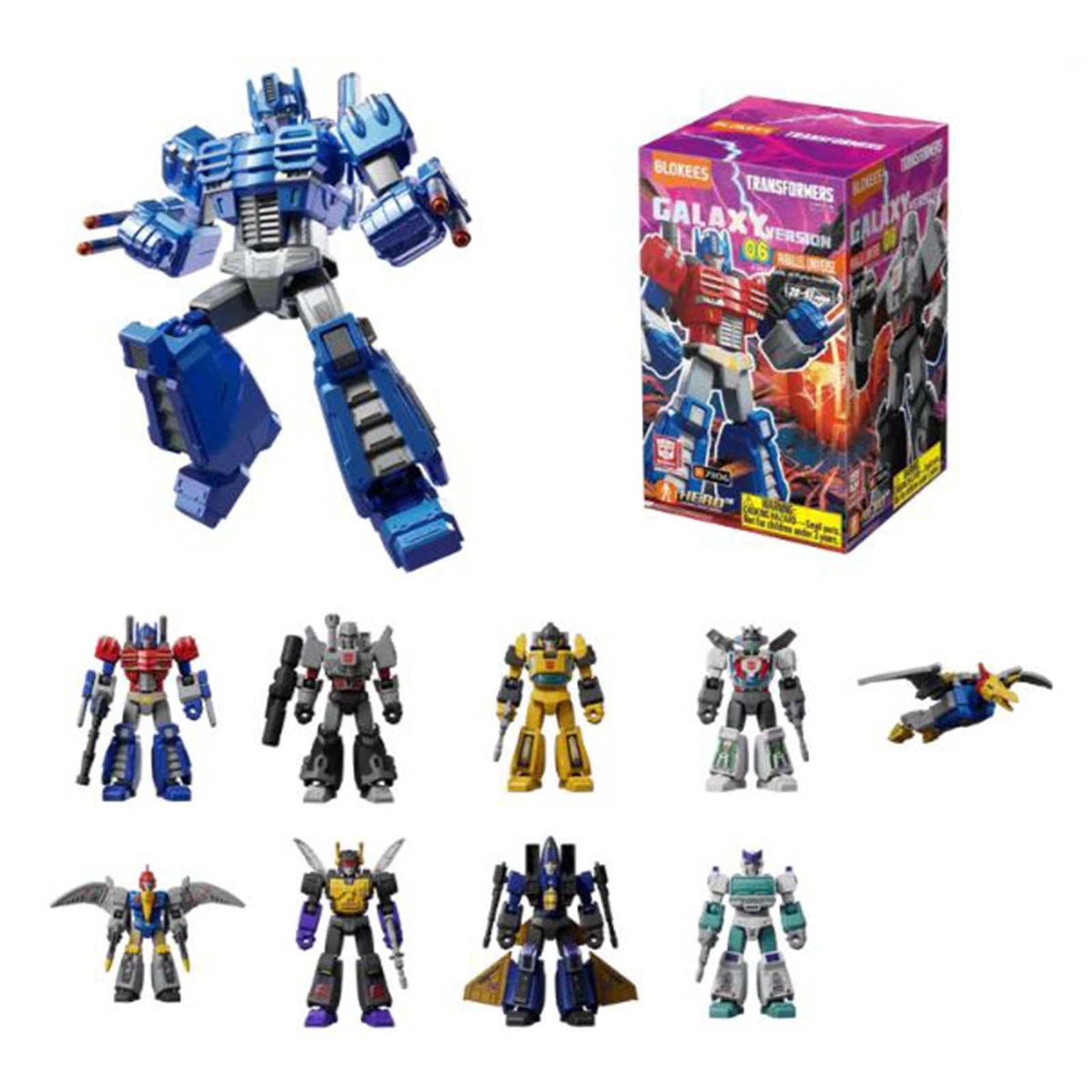 Blokees Transformers Galaxy Version 06 Parallel Universe Single Blind Box Figure