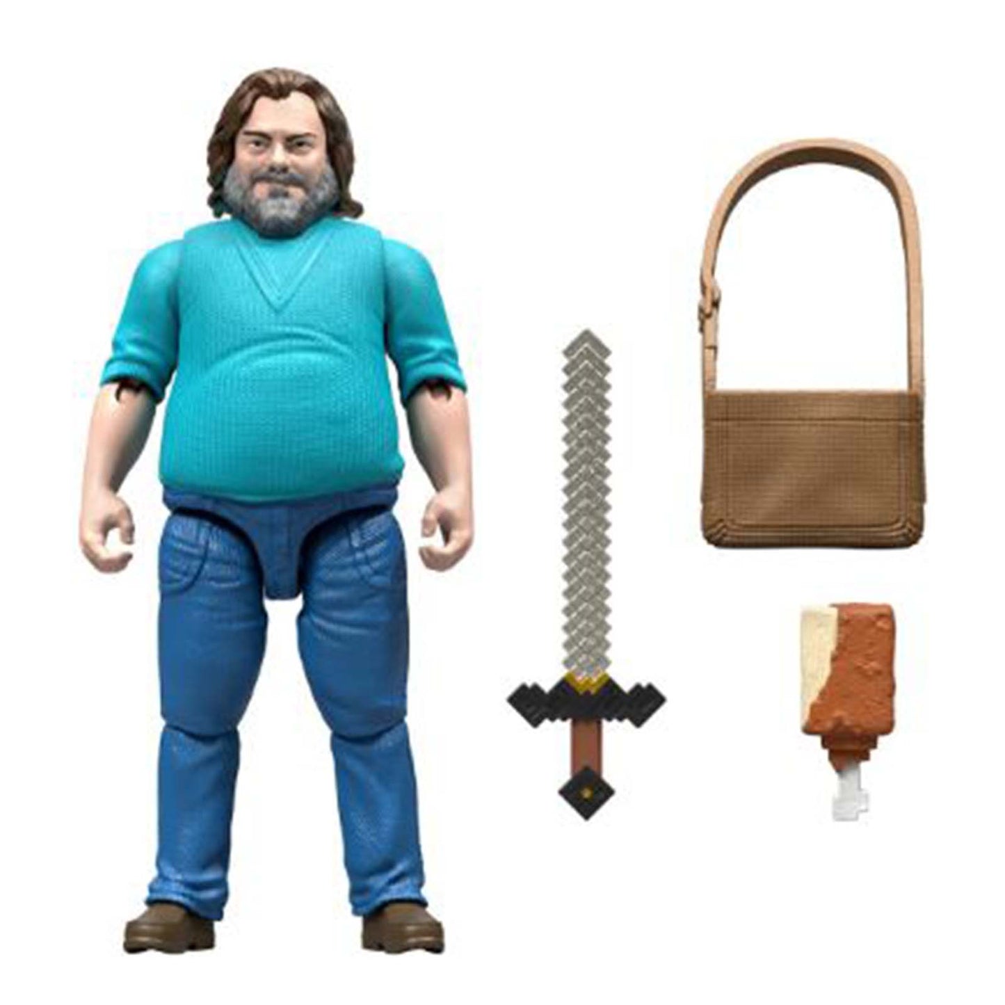 Mattel Minecraft Movie Steve Core Figure