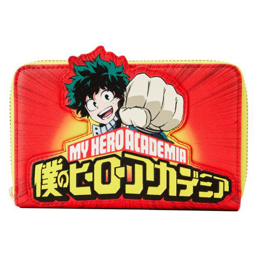 Loungefly My Hero Academia Izuku Punch Zip Around Wallet