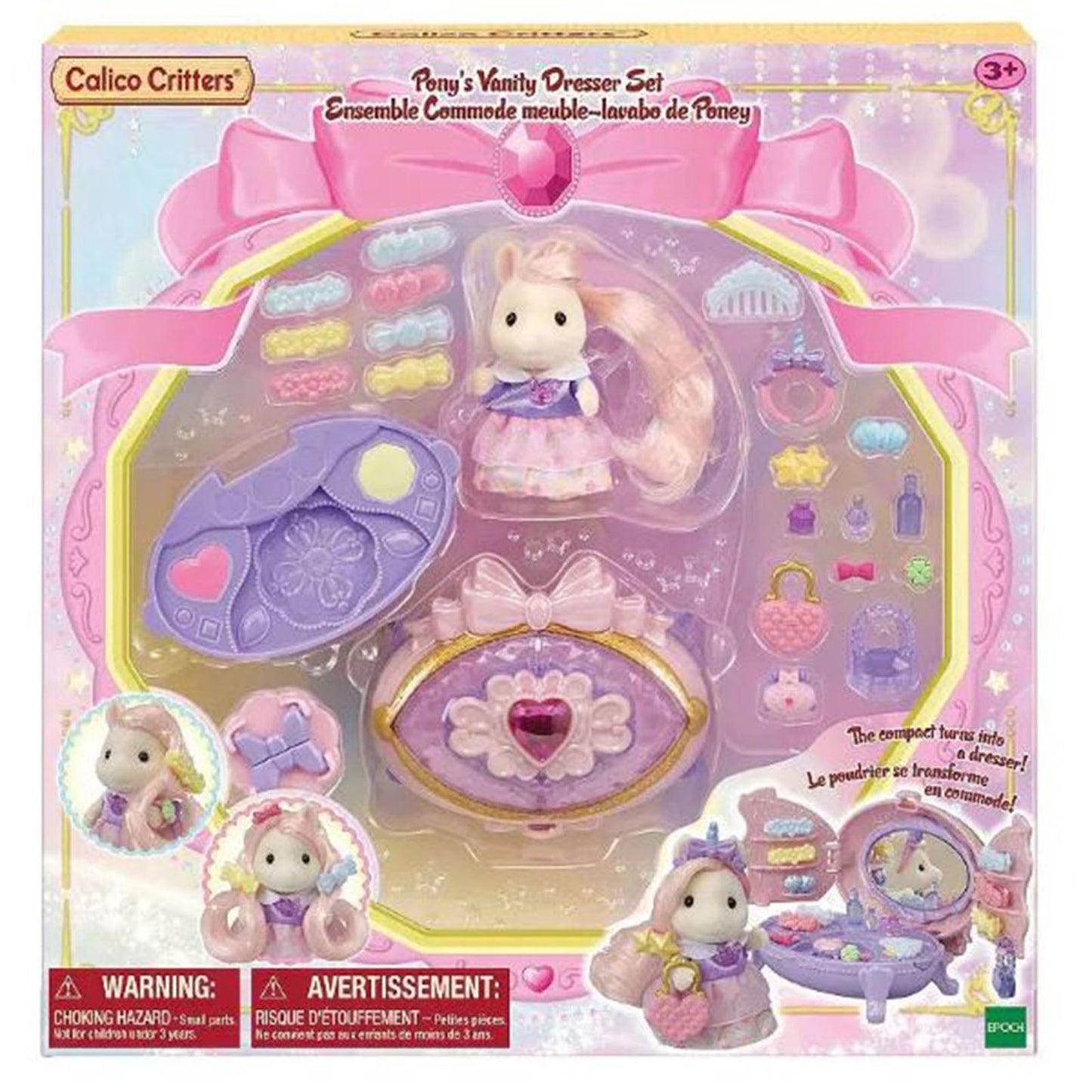 Calico Critter Pony's Vanity Dresser Set CC2078