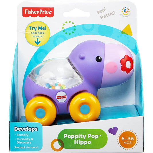 Fisher Price Develops Rattle Poppity Pop Hippo