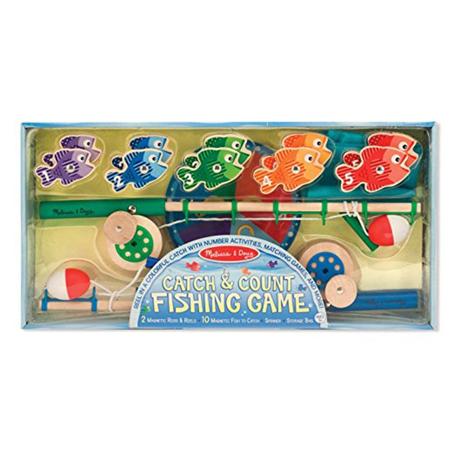 Melissa And Doug Catch And Count Fishing Game