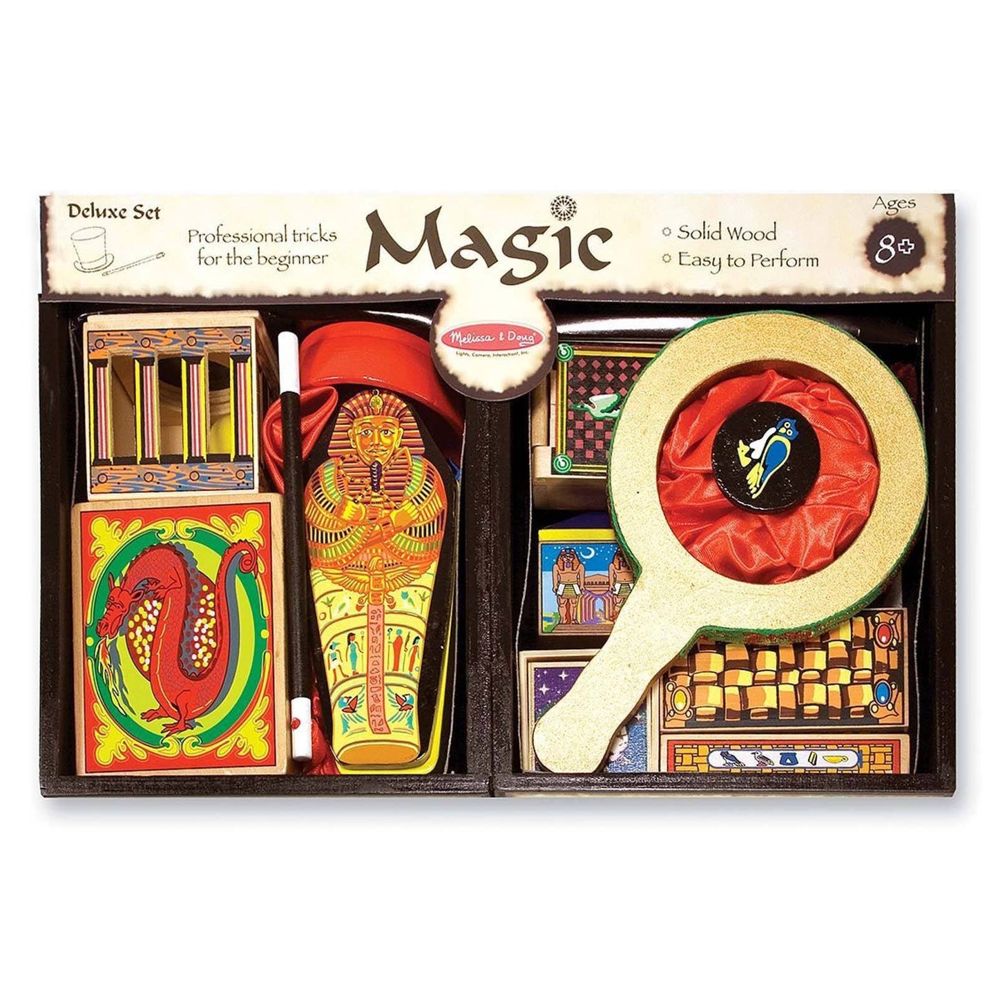 Melissa And Doug Deluxe Wooden Magic Set