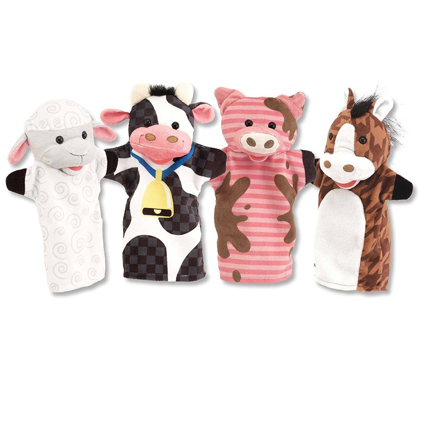 Melissa And Doug Farm Friends Hand Puppets