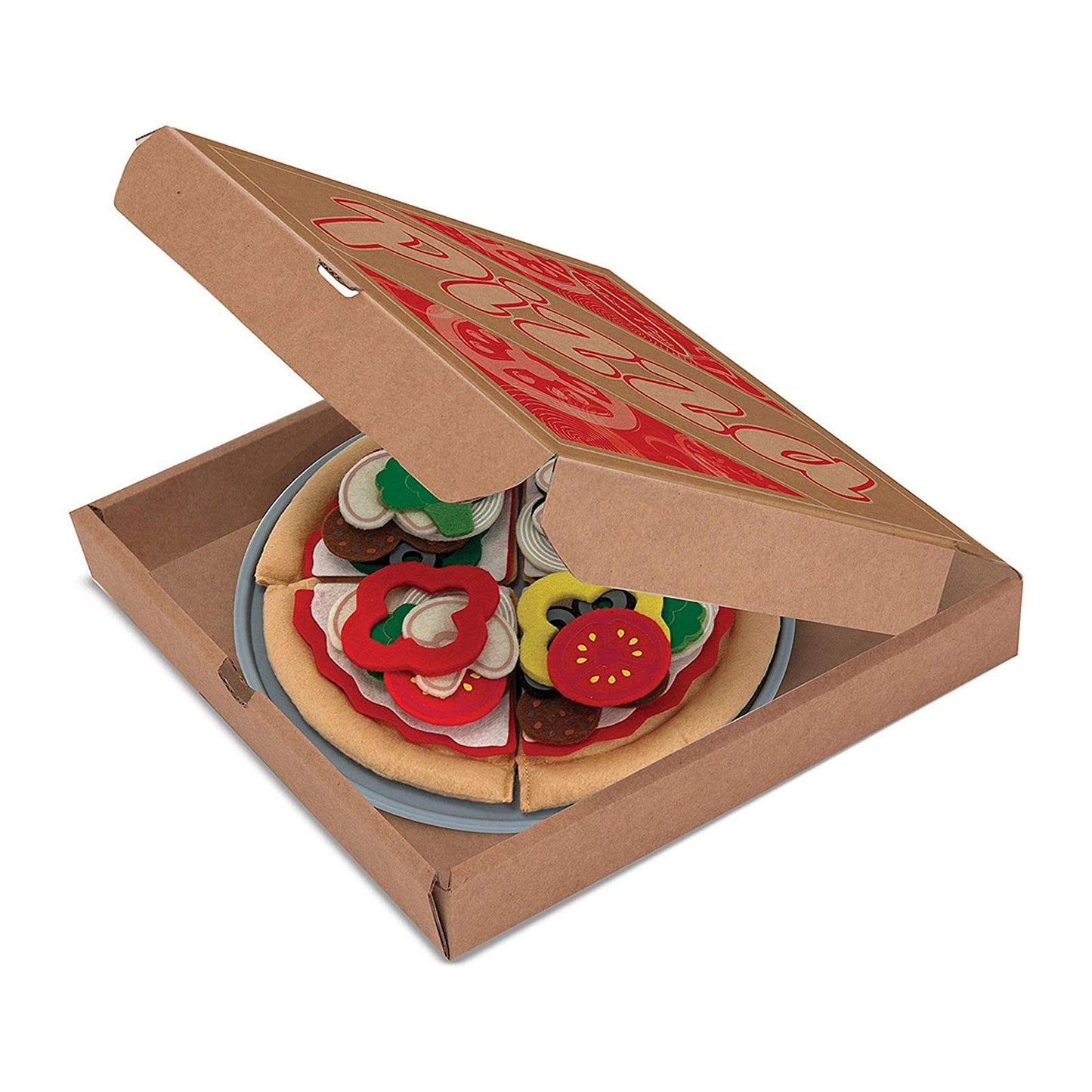 Melissa And Doug Felt Food Pizza Set