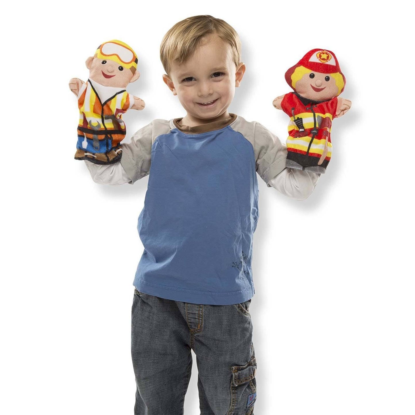 Melissa And Doug Jolly Helpers Hand Puppets