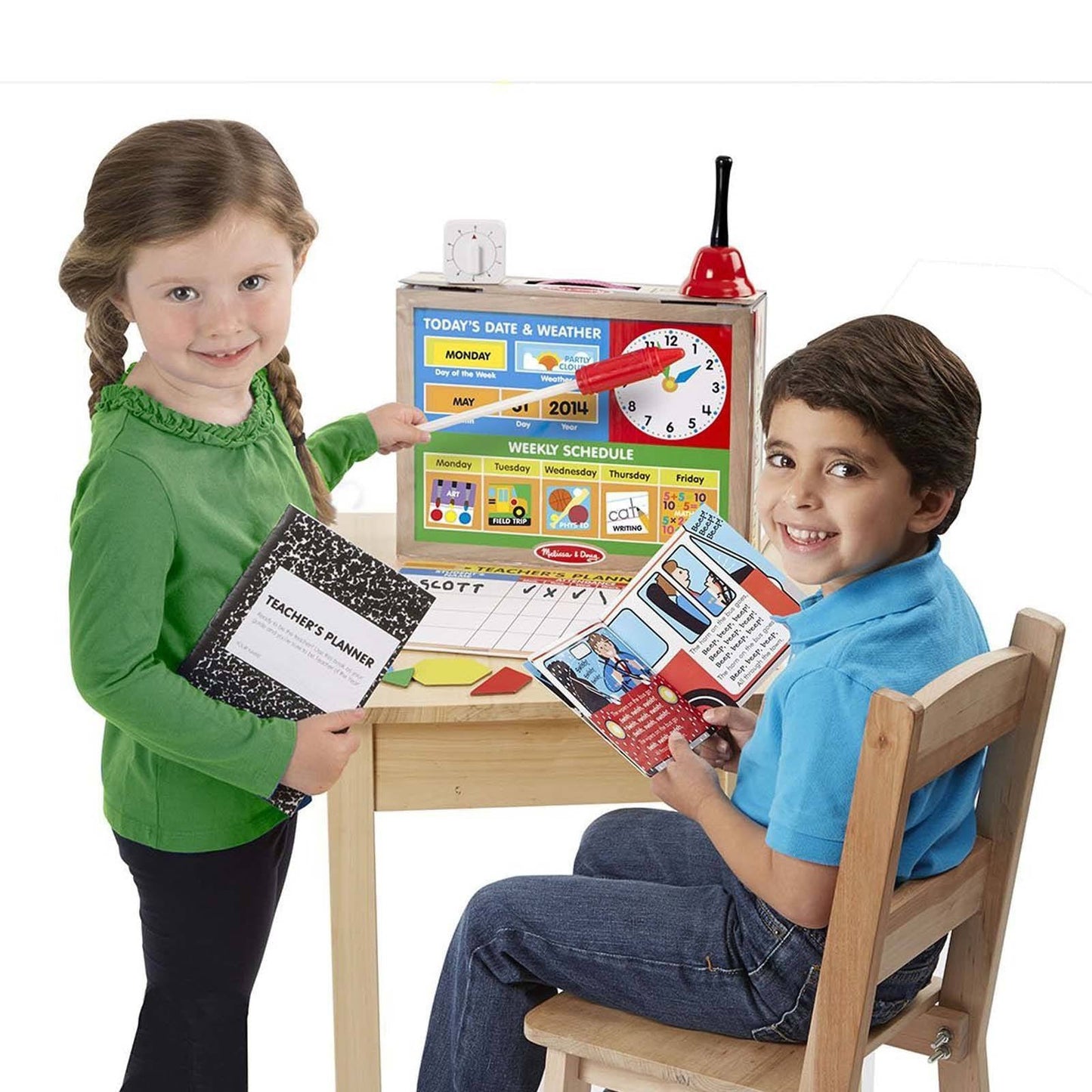 Melissa And Doug School Time Classroom Play Set