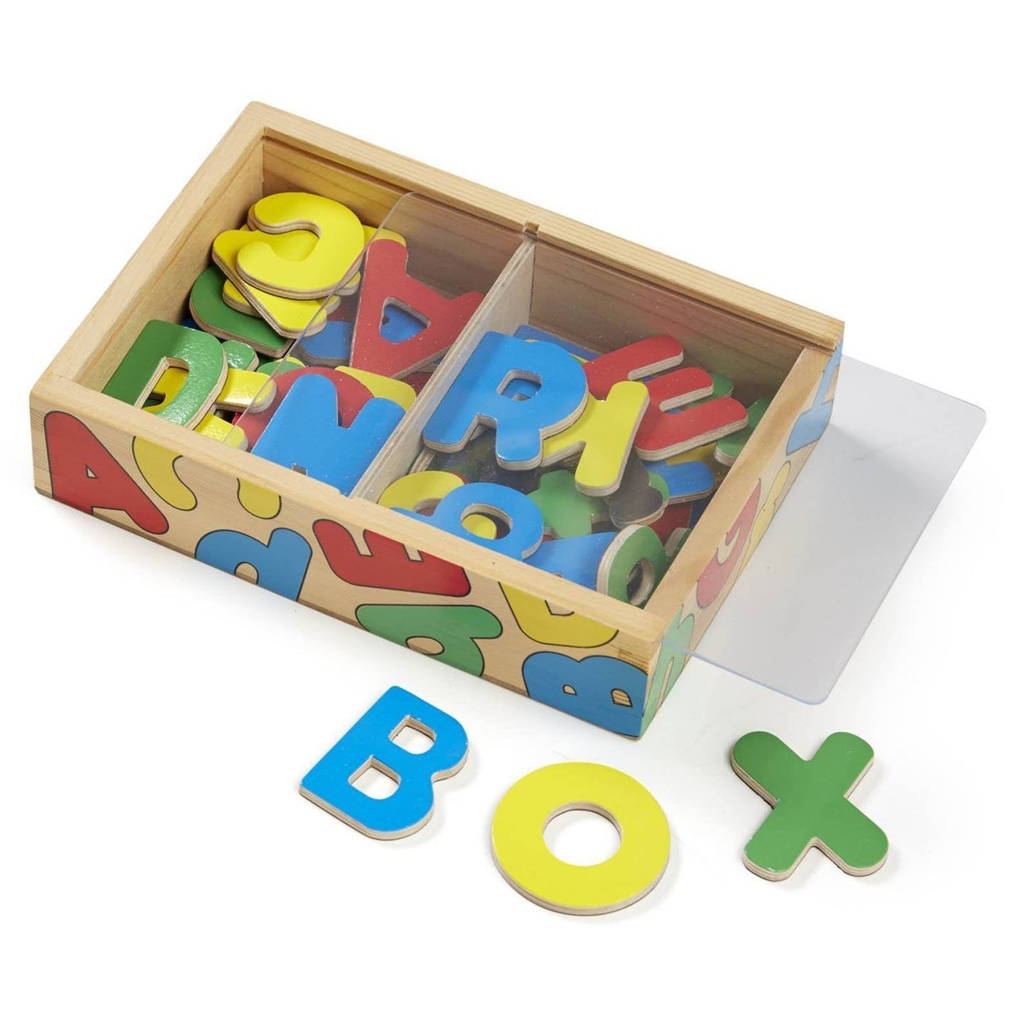 Melissa And Doug Wooden Alphabet Magnets Set