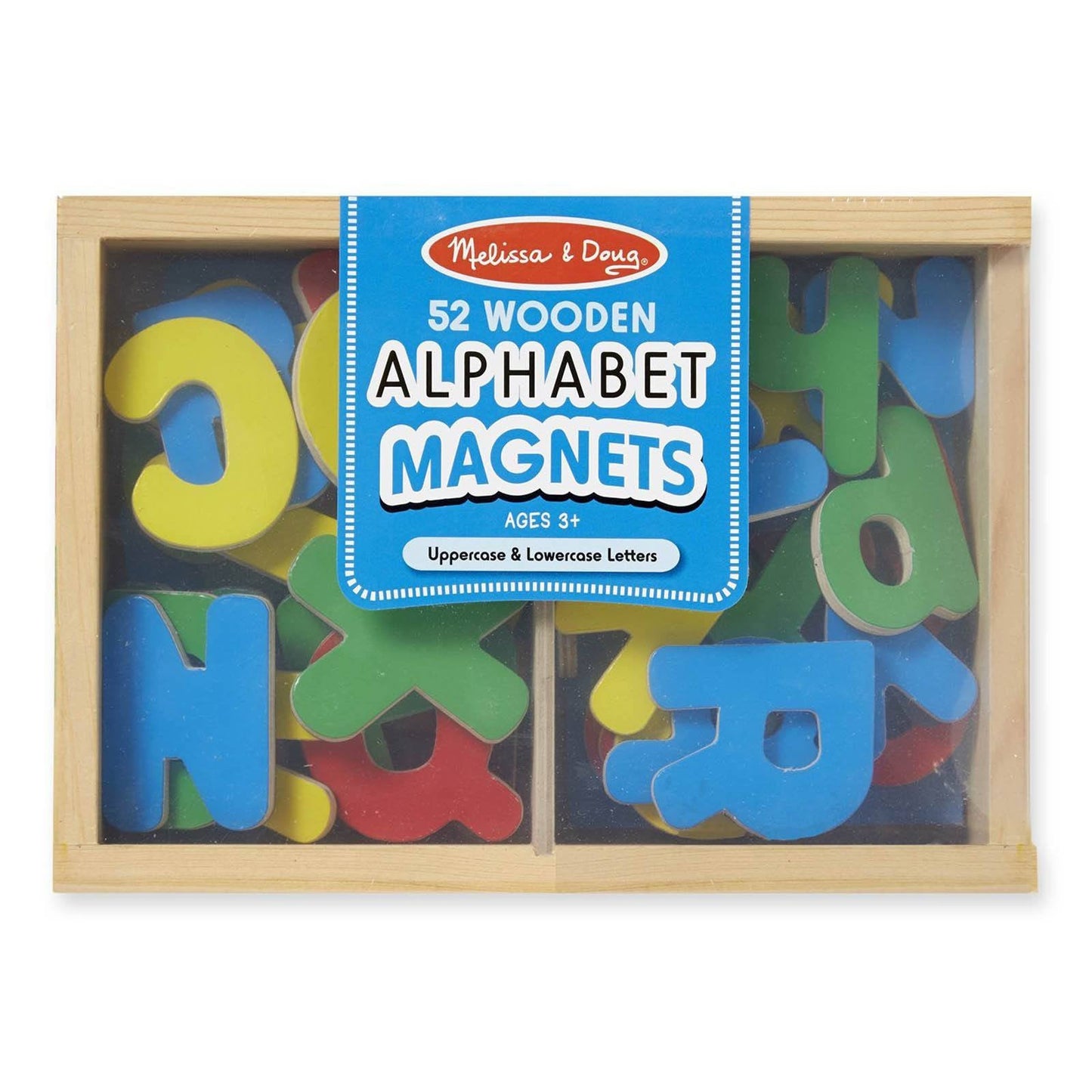 Melissa And Doug Wooden Alphabet Magnets Set