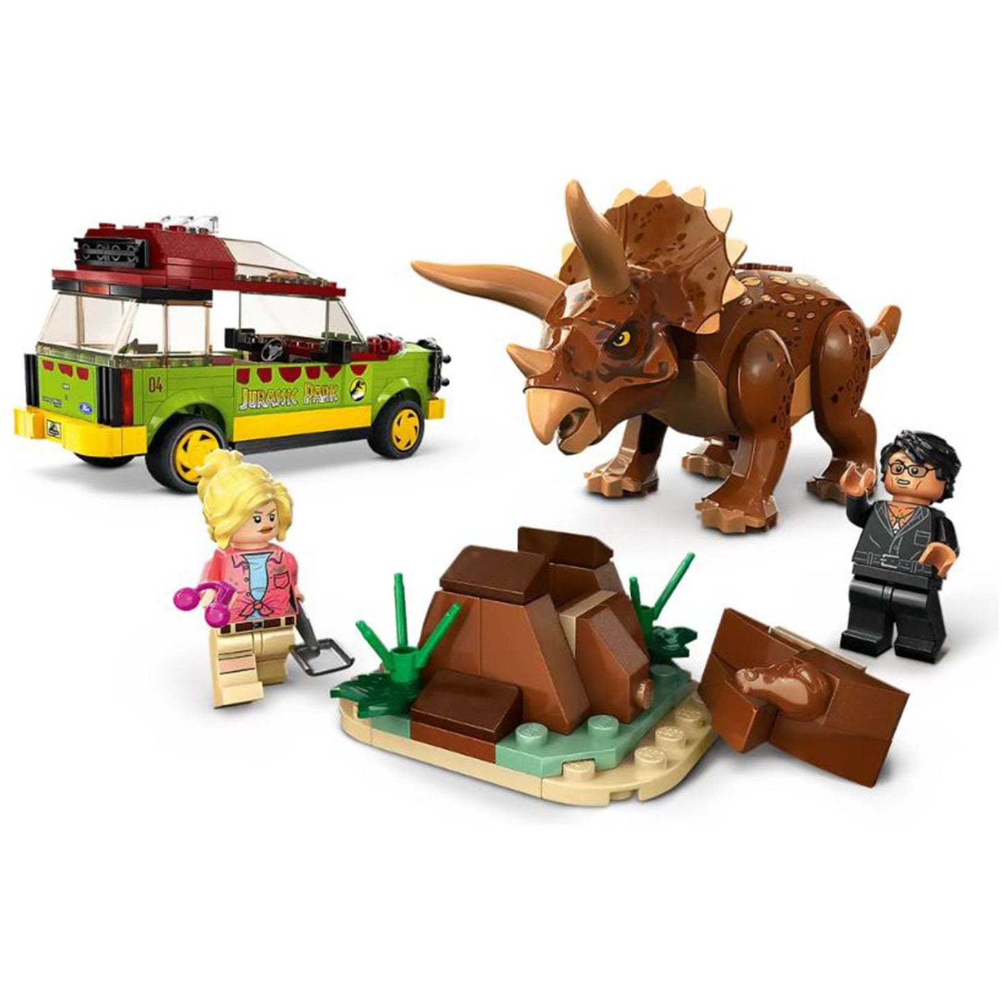 LEGO® Jurassic Park 30th Anniversary Triceratops Research Building Set 76959