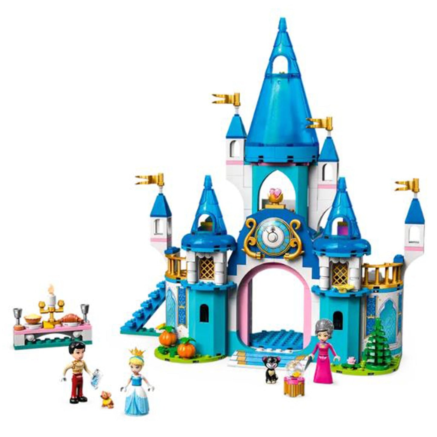 LEGO® Disney Cinderella And Prince Charming's Castle Building Set 43206