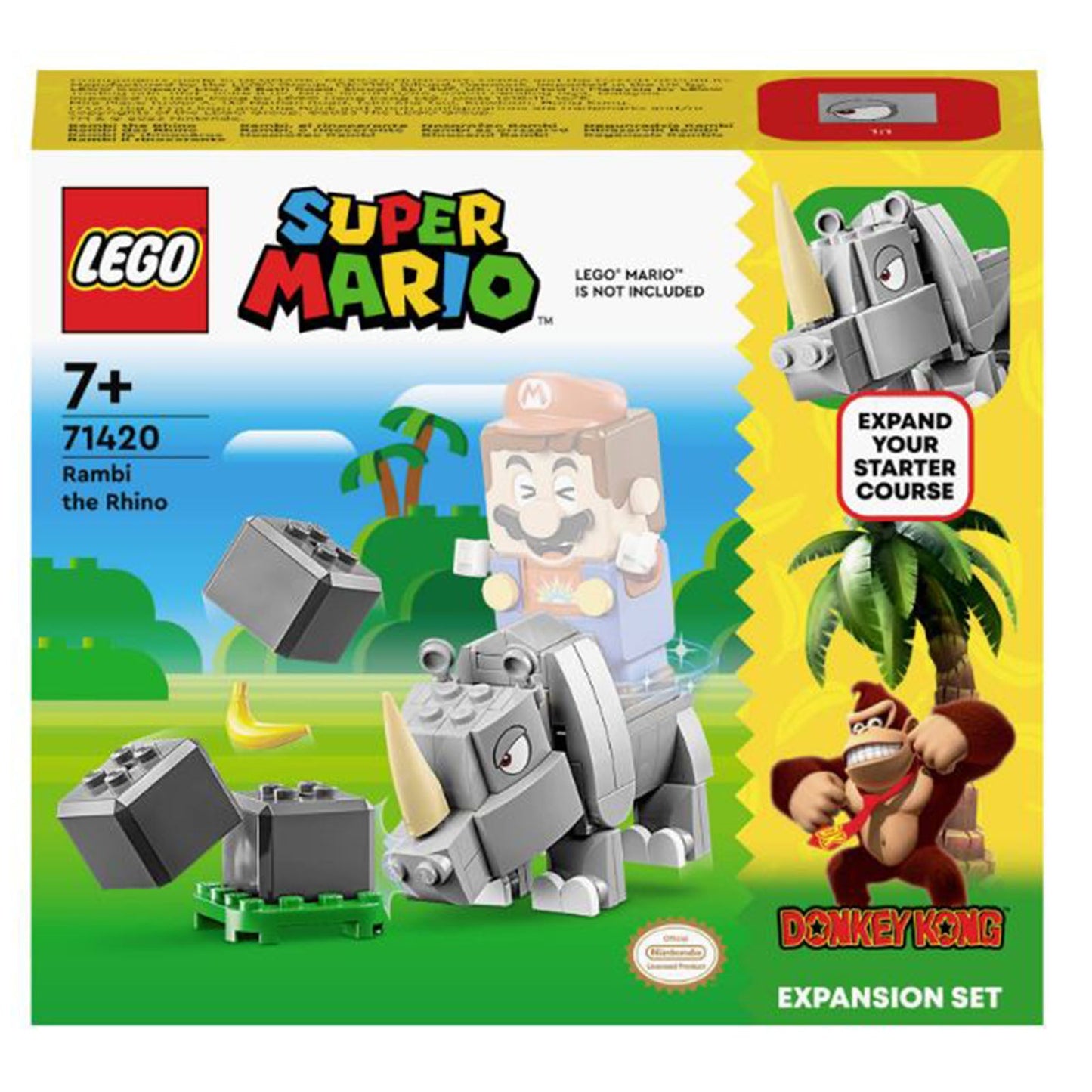 LEGO® Super Mario Rambi The Rhino Building Set 71420