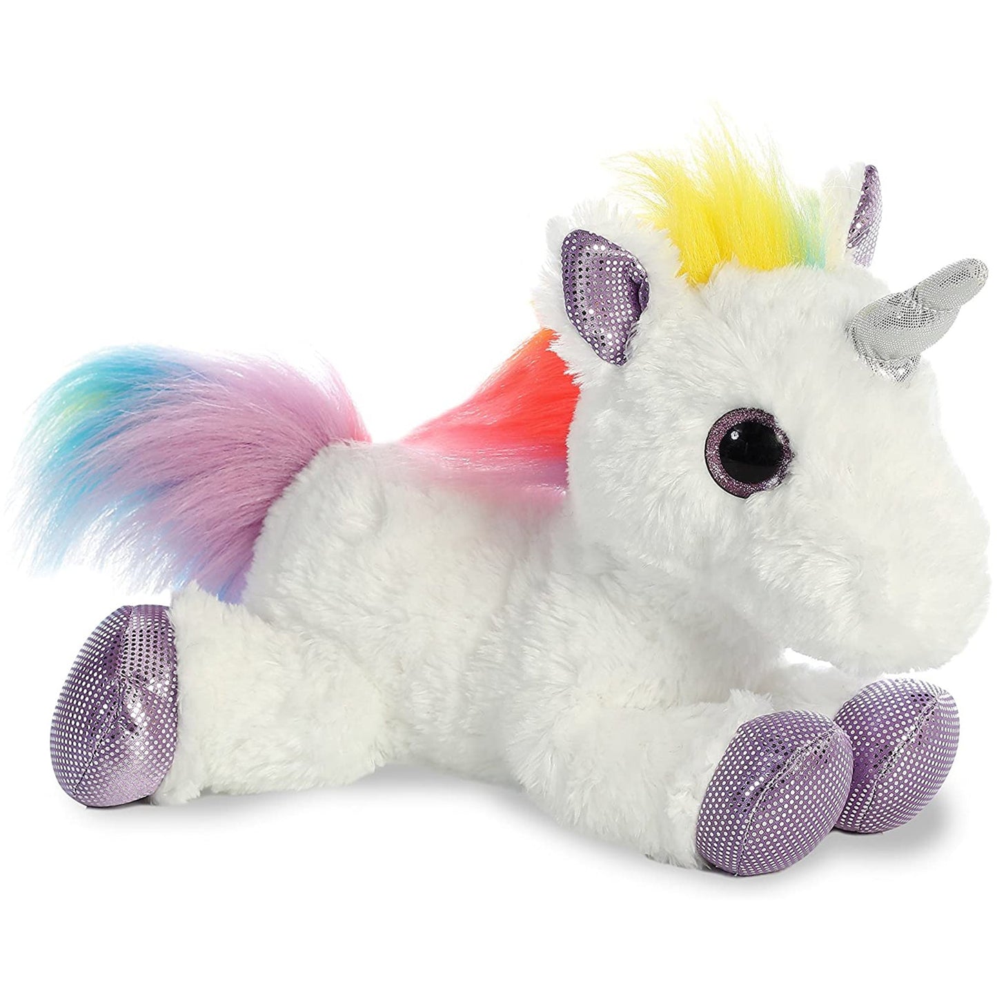 Aurora Sparkle Tales Rainbow Unicorn 12 Inch Plush Figure