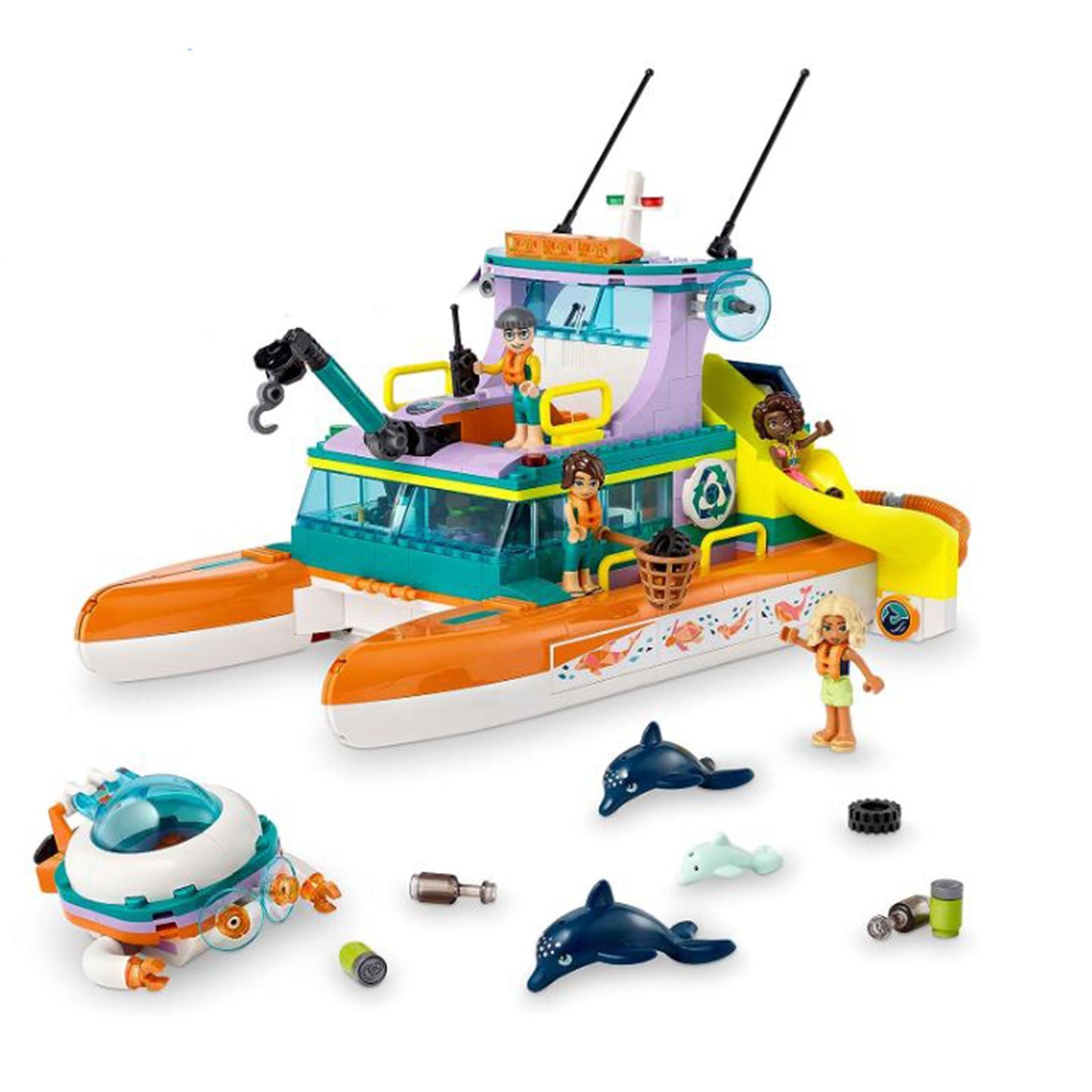 LEGO® Friends Sea Rescue Boat Building Set 41734