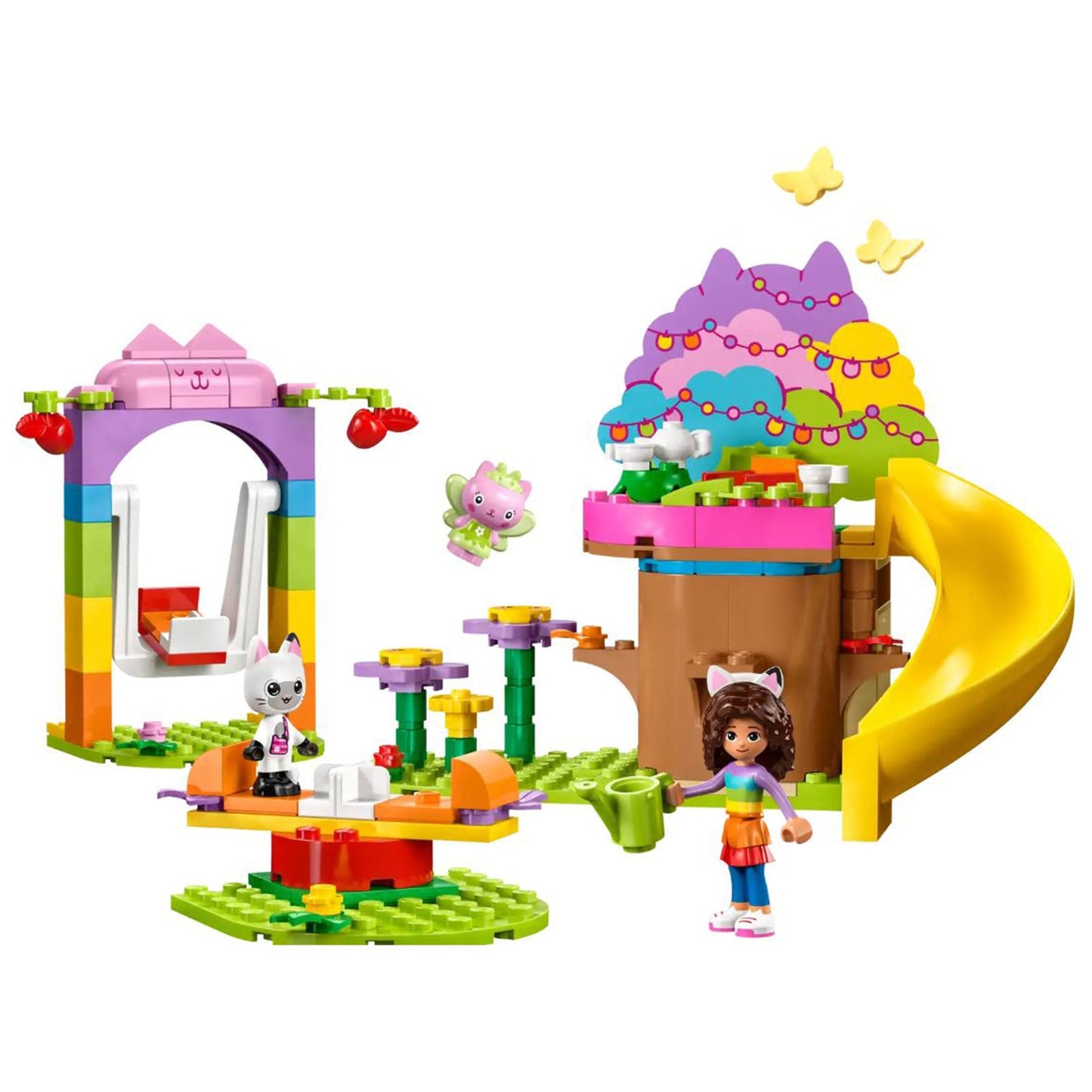 LEGO® Dreamworks Cabby's Dollhouse Kitty Fairy's Garden Party Building Set 10787