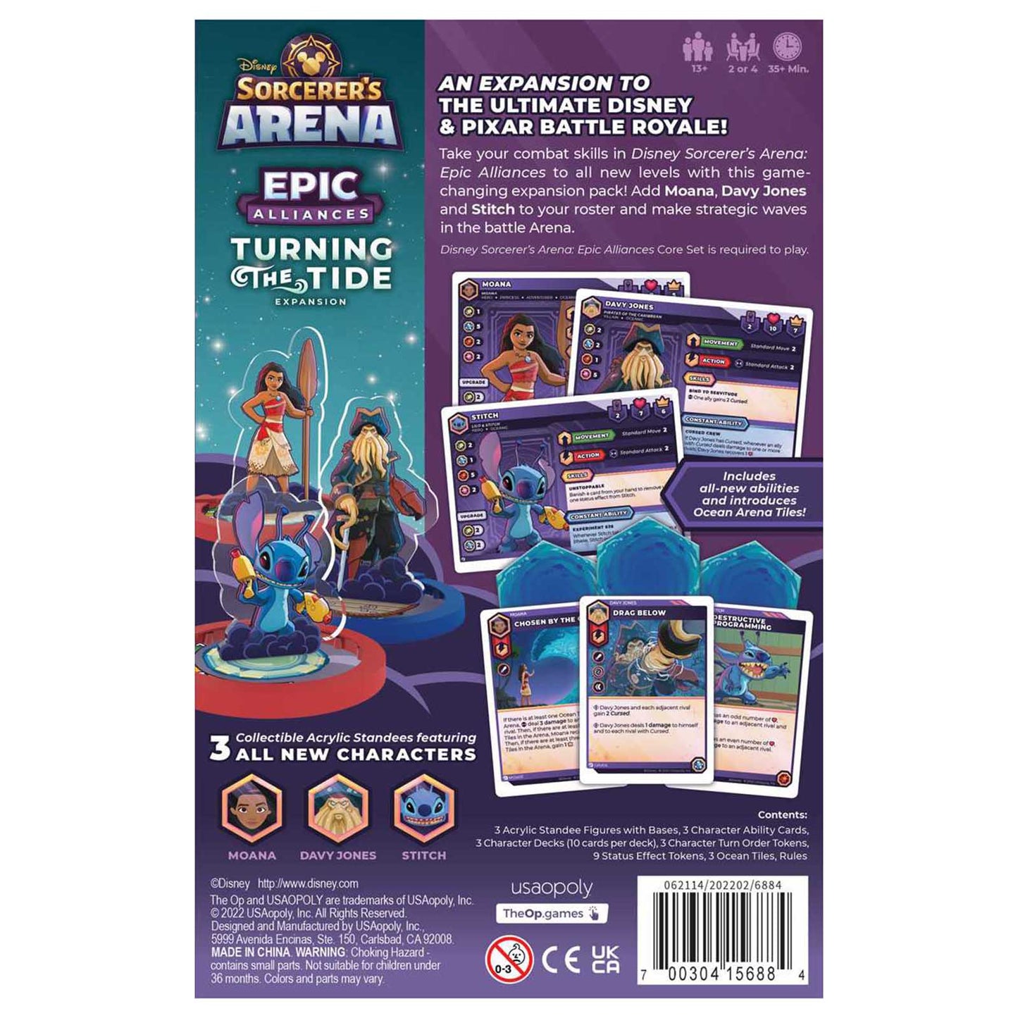 USAopoly Disney Sorcerer's Arena Epic Alliances Turning The Tide Expansion