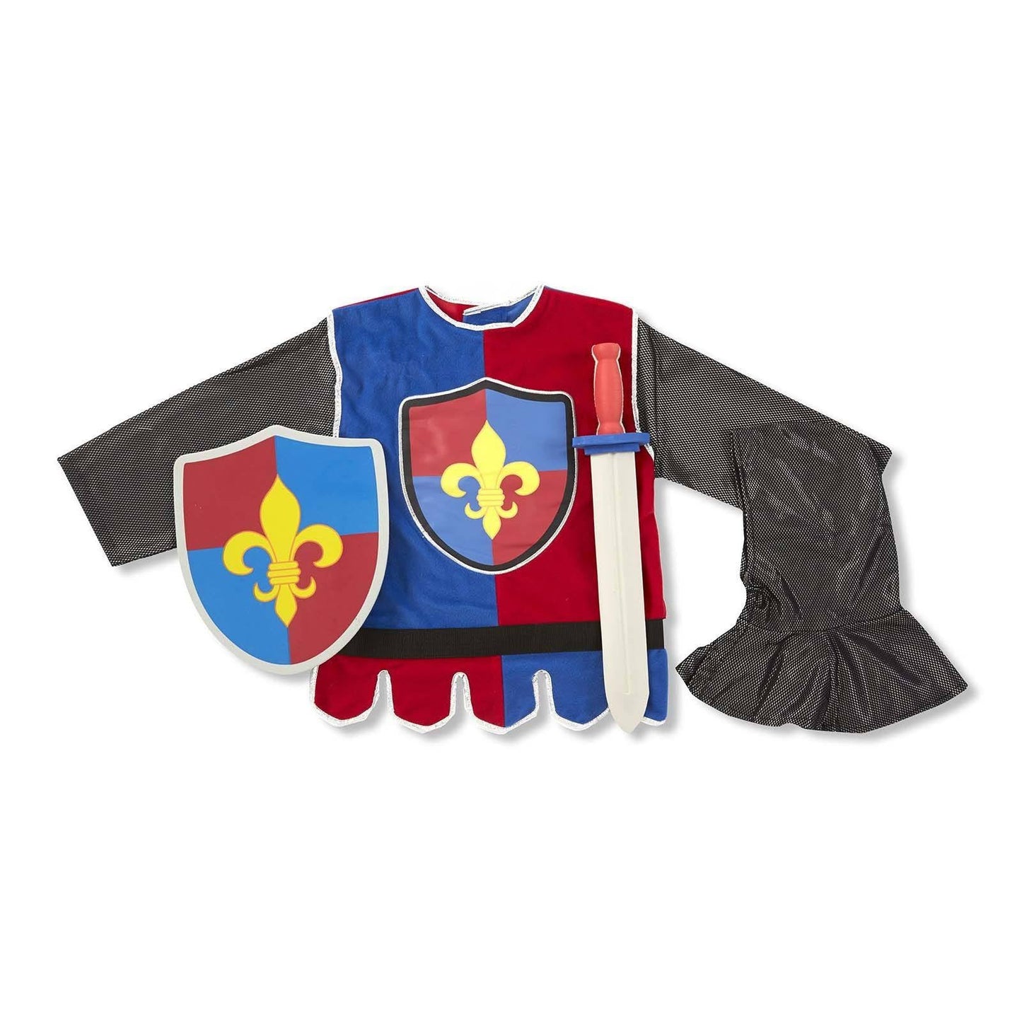 Melissa And Doug Knight Role Play Costume Set